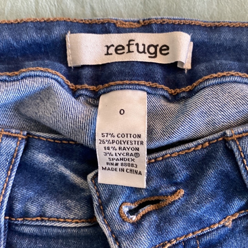 Refuge skinny ankle jeans size 0 - Picture 2 of 3